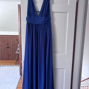 Lulu's Royal Blue Maxi Dress
